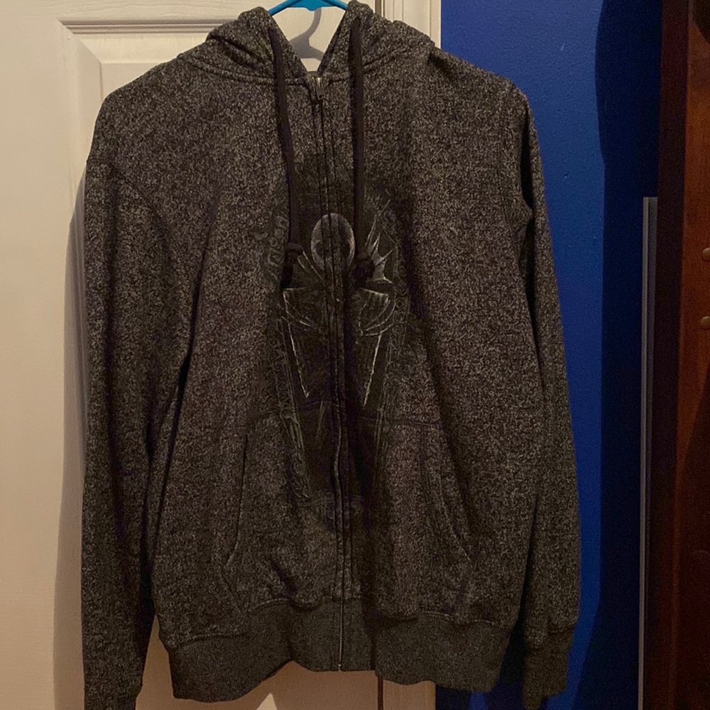 Jack Skellington Zip-Up Sweatshirt